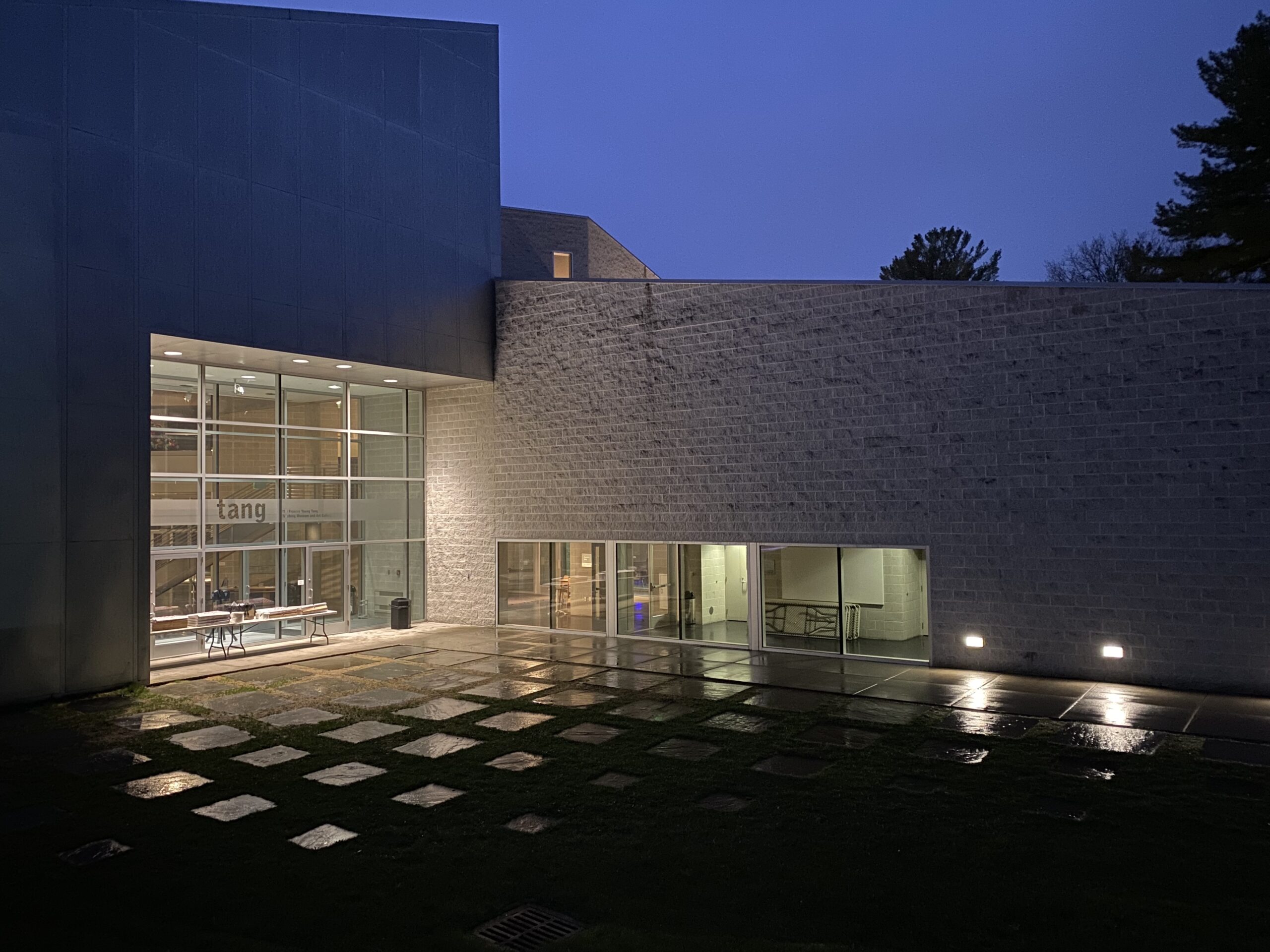 Tang Teaching Museum at Night. Photo by Sophia Mehta